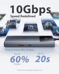 Baseus 6-in-1 USB-C Hub with HDMI and Ethernet