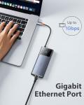 Baseus 6-in-1 USB-C Hub with HDMI and Ethernet