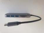 USB-C to HDMI Adapter with Power Delivery and USB Ports