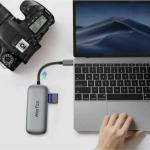 USB-C to HDMI Adapter with Power Delivery and USB Ports