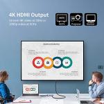 8-in-1 USB C Hub with Ethernet and HDMI