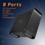 OWC Thunderbay Flex 8 - Thunderbolt 3 Storage