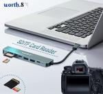 7-in-1 USB C Hub with PD100w