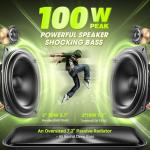 W-KING 100W Waterproof Bluetooth Speaker with Bass
