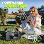 W-KING 100W Waterproof Bluetooth Speaker with Bass