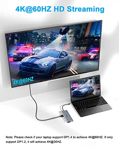 12-in-1 USB-C Hub with Dual Monitors
