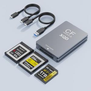 3-in-1 USB-C Card Reader for CFexpress & SD