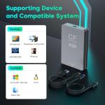 3-in-1 USB-C Card Reader for CFexpress & SD