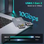 3-in-1 USB-C Card Reader for CFexpress & SD