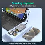 3-in-1 USB-C Card Reader for CFexpress & SD