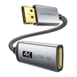 WARRKY 4K DisplayPort to HDMI Adapter 1440P