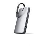 SATECHI 9-in-1 USB-C Multiport Adapter - Space Gray