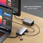 SATECHI 9-in-1 USB-C Multiport Adapter - Space Gray
