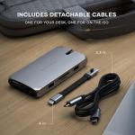 SATECHI 9-in-1 USB-C Multiport Adapter - Space Gray