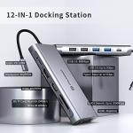UtechSmart 12-in-1 USB C Docking Station