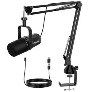 FDUCE SL40+ USB-C Dynamic Podcast Microphone Kit