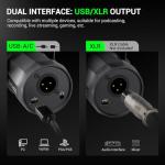 FDUCE SL40+ USB-C Dynamic Podcast Microphone Kit