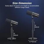 USB/XLR Dynamic Microphone with Desktop Stand