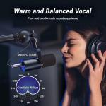 TONOR USB/XLR Dynamic Microphone for Streaming and Recording
