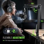 FIFINE K688 Dynamic USB/XLR Podcast Microphone Kit