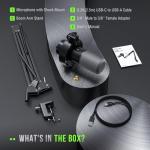 FIFINE K688 Dynamic USB/XLR Podcast Microphone Kit