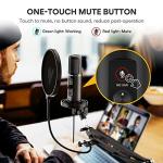 MAONO USB Cardioid Microphone with Mute Button