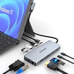 SUTOUG 12-in-1 USB-C Hub with 4K HDMI