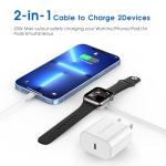2-in-1 Apple Watch and iPhone Fast Charger
