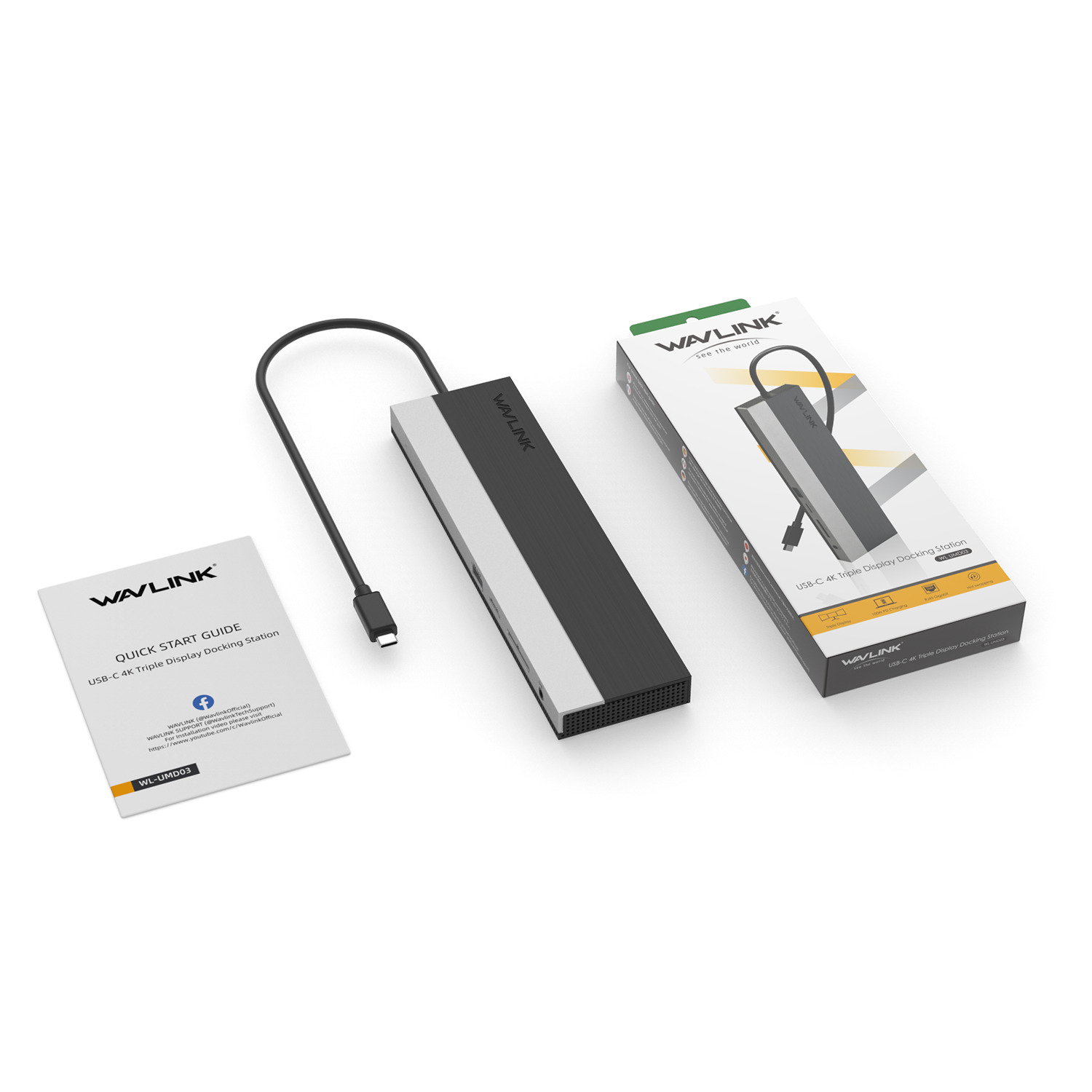 12in1 USB-C Triple Display Docking Station