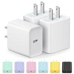 3 Pack USB-C iPhone Charger 20W