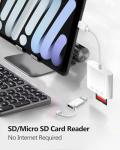 USB-C SD Card Reader for iPhone and iPad