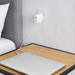 63W Dual Port USB Charger - White