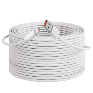Quwem 10M USB-C Power Extension Cable (White)