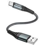 ZKAPOR 30CM Braided USB-C Fast Charging Cable