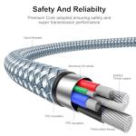 10m Long Braided USB-C Fast Charging Cable