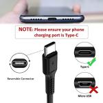 ADILIFT 5-Pack Short USB-C Fast Charging Cables