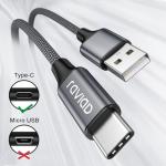 USB-C Charger Cable 3-Pack Fast Charging 3M