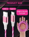 LED Glowing 2M USB-C Fast Charging Cable