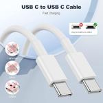 2-Pack 2M USB-C Fast Charging Cable
