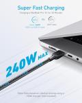 Anker 240W USB-C to USB-C Cable 2-Pack