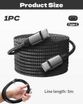 Extra Long 5M USB-C Fast Charging Cable