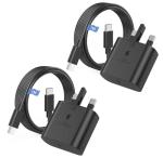 Samsung Fast Charge USB-C Charger and Cable 2-Pack