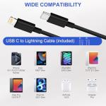 MFi Certified USB-C to Lightning Cable 2-Pack