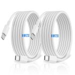 Fast Charging 2M USB-C to USB-C Cable 2-Pack