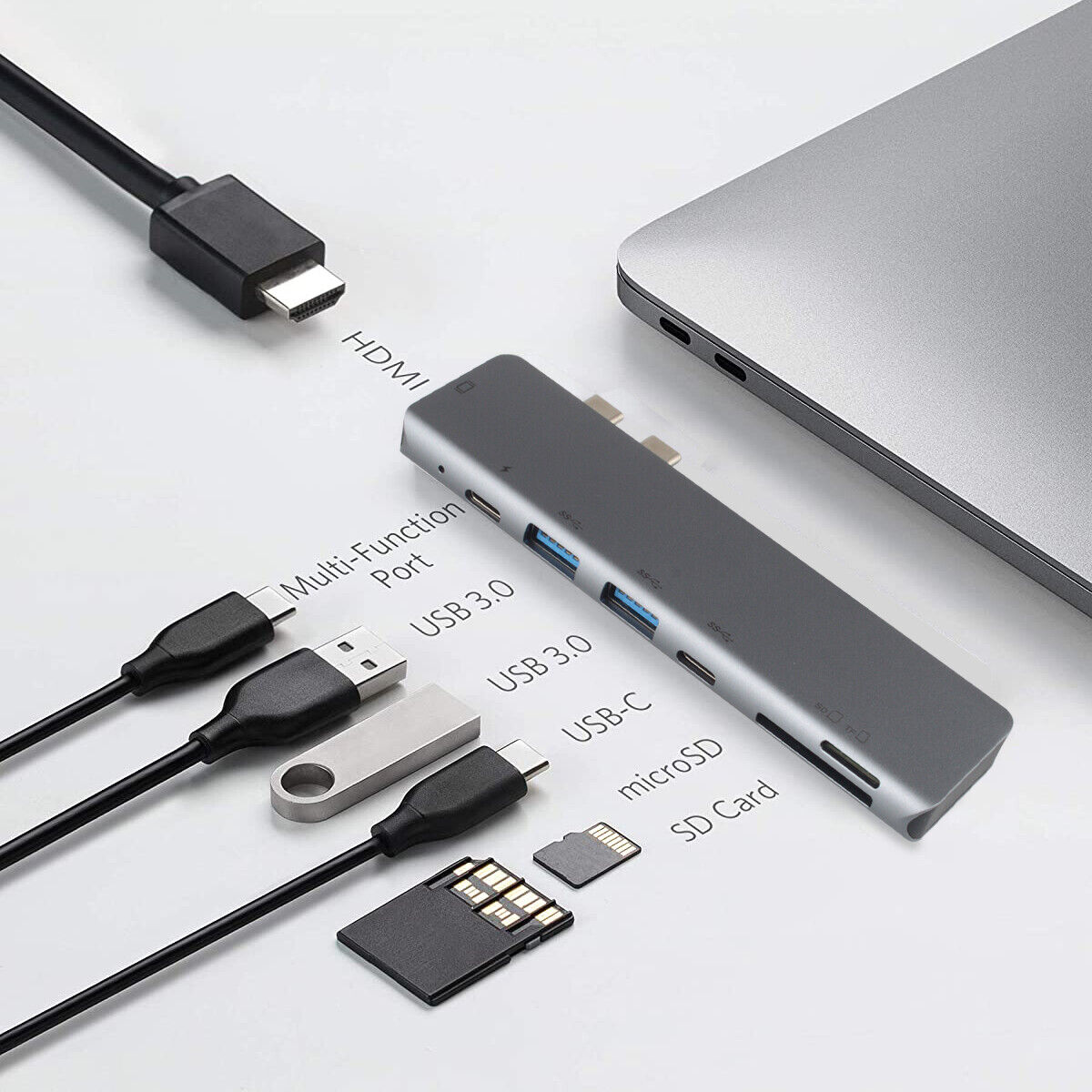 MacBook 12 in 1 USB-C Hub Docking Station