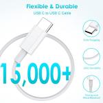 6FT USB-C to USB-C Fast Charger Cable