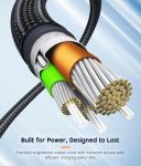 AUNEK 100W USB-C Charger Cable 3-Pack