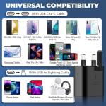 Samsung 2-Pack Fast USB-C Charger with 2M Cable