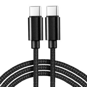 Nylon Braided USB-C to USB-C Cable, 1M