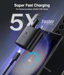 Samsung USB-C Charger Plug and 1M Cable - 2 Pack